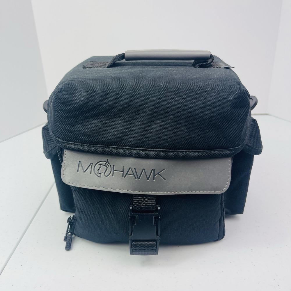 Mohawk Camera Bag‎ with Adjustable Shoulder Strap Black Gray 4 Pocket 10x8"
